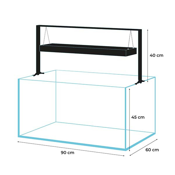 AQUAEL UltraScape 90 Aquarium Set